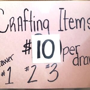 🌼Drawer #2 Crafting Items